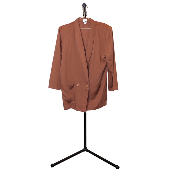 Terra Cotta Oversized Blazer - Picture 3 of 4